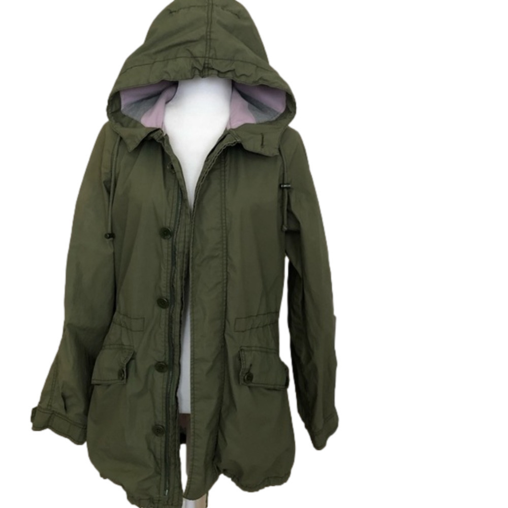 American Eagle Outfitters Khaki Anorak Jacket